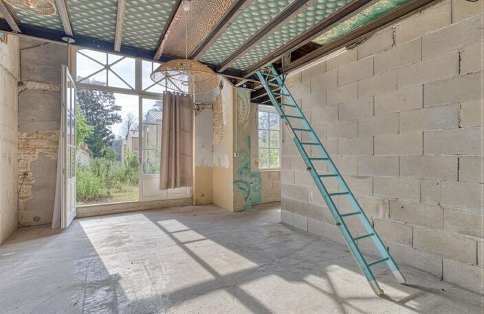 PLATEAU SEMI AMENAGE EN DUPLEX JARDIN — photo 4