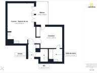Appartement 2 pièces de 56 m² avec terrasse et parking - Avenue Sisley, Suresnes — photo 3