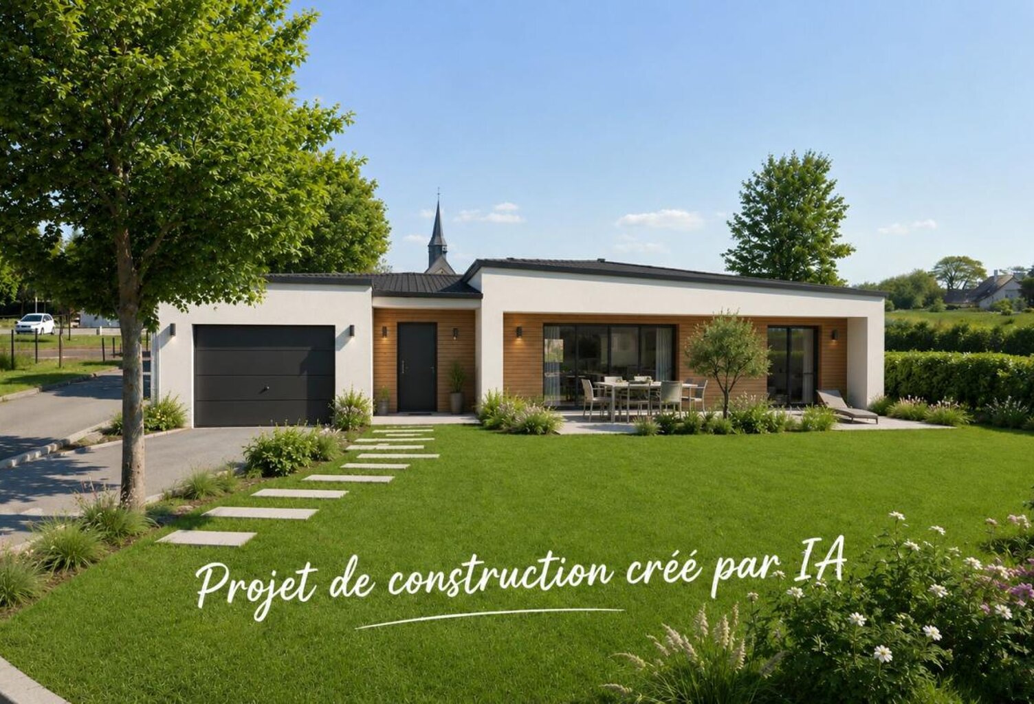 LE VAL DAVID : Terrain à bâtir — photo 1