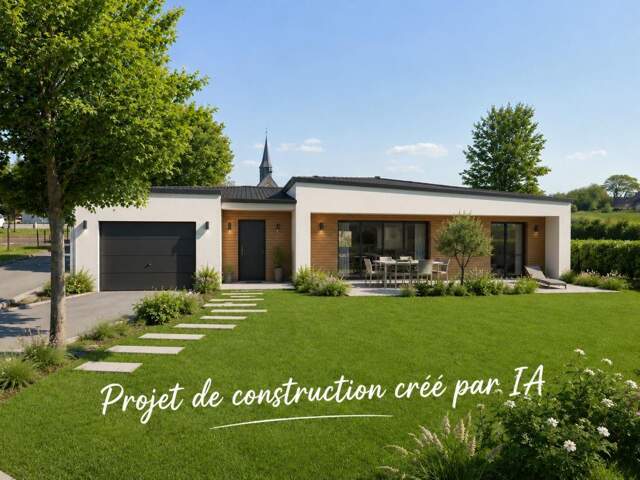 LE VAL DAVID : Terrain à bâtir — photo du bien