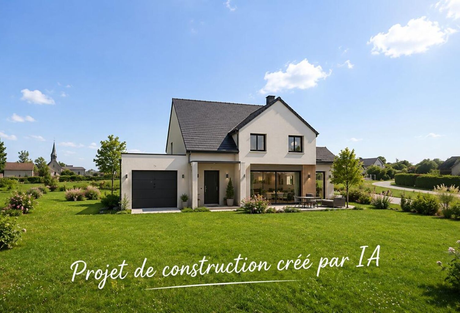LE VAL DAVID : Terrain à bâtir — photo 1