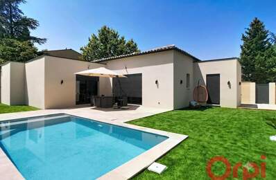 Saint Saturnin les avignon maison neuve de plain pied 4 chambres avec piscine — photo du bien