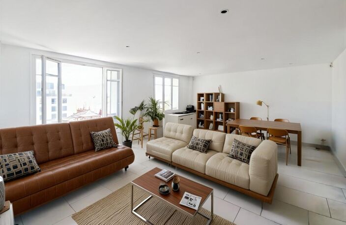 LYON 7e – FACE AU PARC BLANDAN – 73,80 m² – TRAVERSANT EST/OUEST – 5e ÉTAGE – DPE C — photo 4