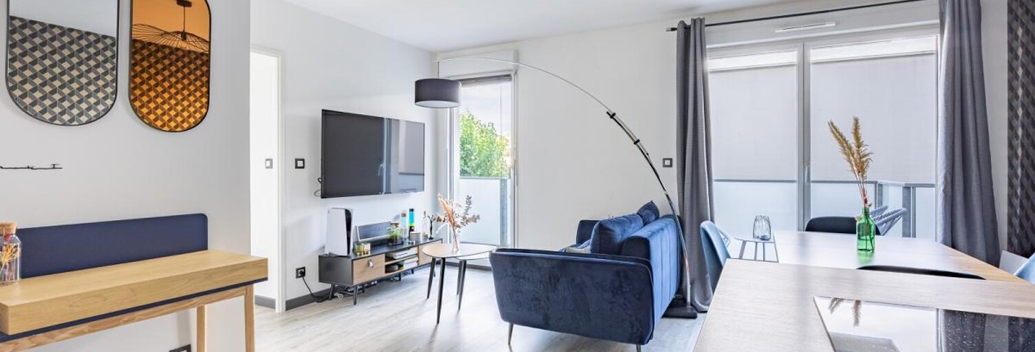 Appartement 2 Pièces 43 m² à vendre à Nantes (44300)