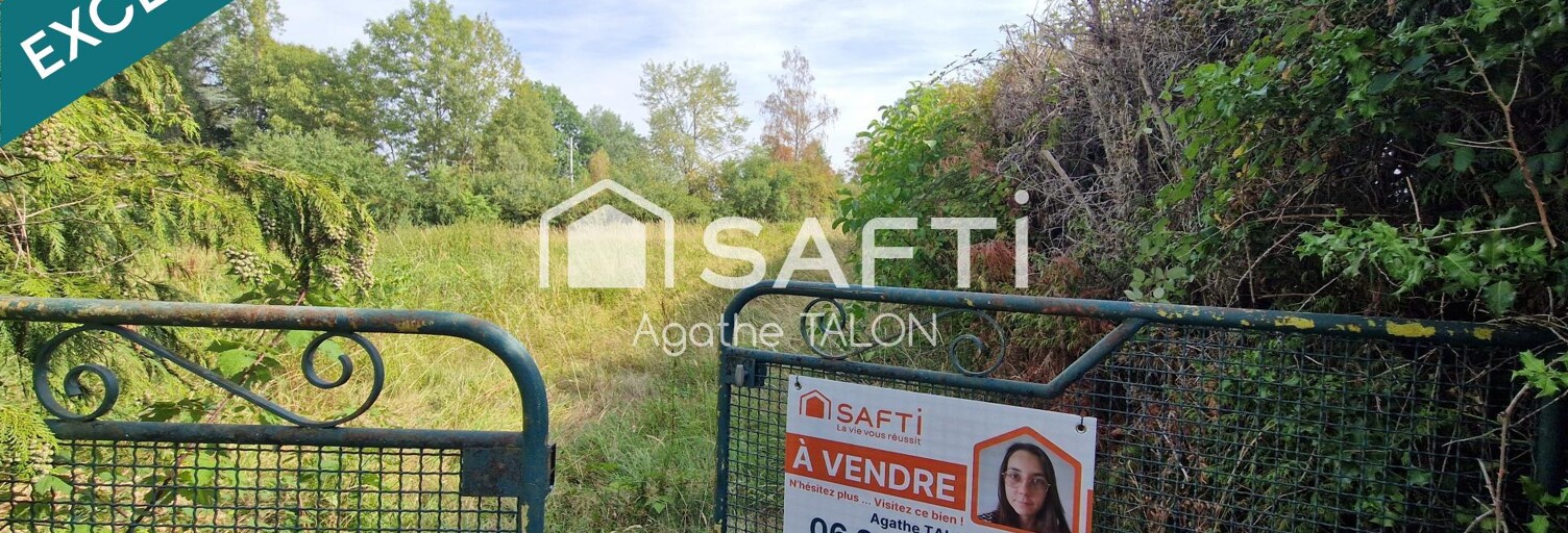 Terrain  3066 m² à vendre à Saint-Vallier (71230)