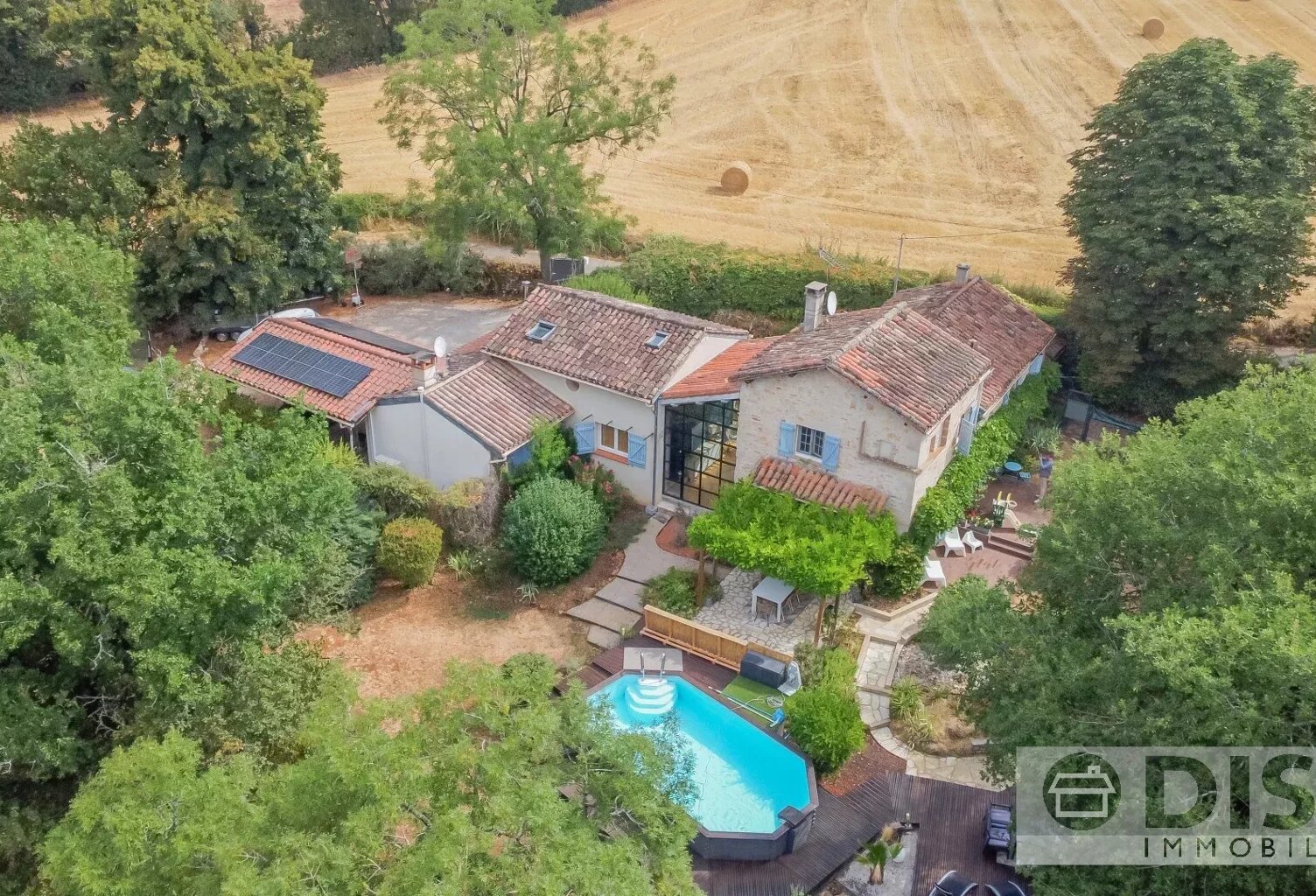 Spacieuse maison en pierre sur les hauteurs de Saint-Antonin-Noble-Val — photo 1
