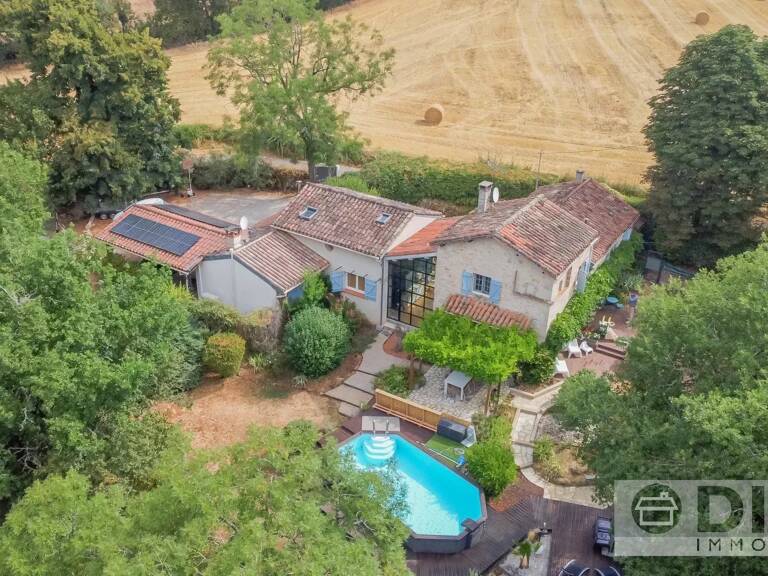 Spacieuse maison en pierre sur les hauteurs de Saint-Antonin-Noble-Val — photo 1