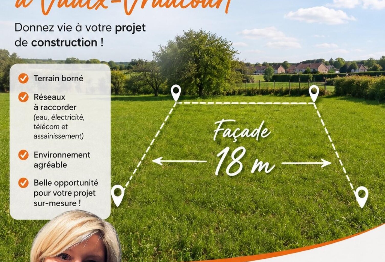 Une construction envisagée ? J'ai le terrain qu'il vous faut ! — photo 1