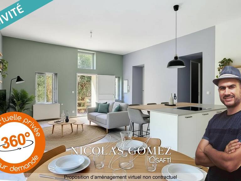 Appartement T3 rez-de-jardin avec belle terrasse et proche transports — photo 1