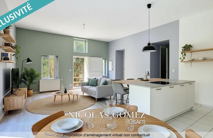 Appartement T3 rez-de-jardin avec belle terrasse et proche transports — photo 2