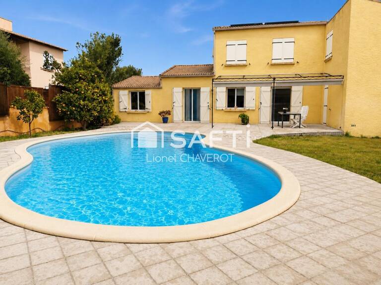 Maison 4 chambres en impasse, 200m², 1000m² terrain, piscine — photo 1