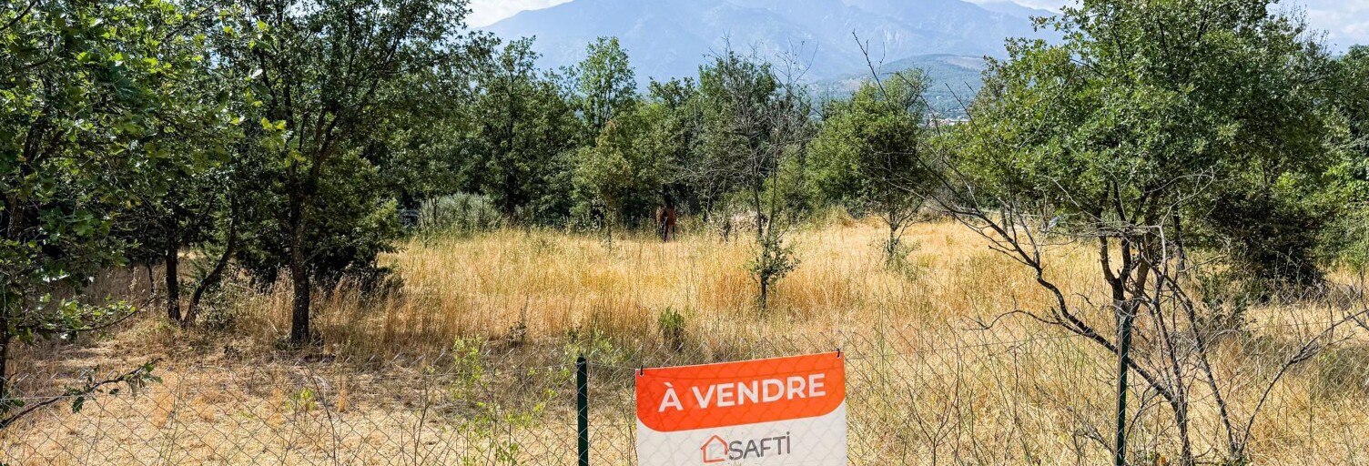 Terrain  1950 m² à vendre à Catllar (66500)