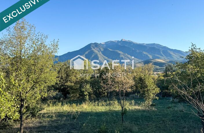 Terrain 1950m2 vue Canigou constructible viabilisé — photo 3