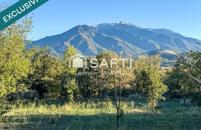 Terrain 1950m2 vue Canigou constructible viabilisé — photo 4