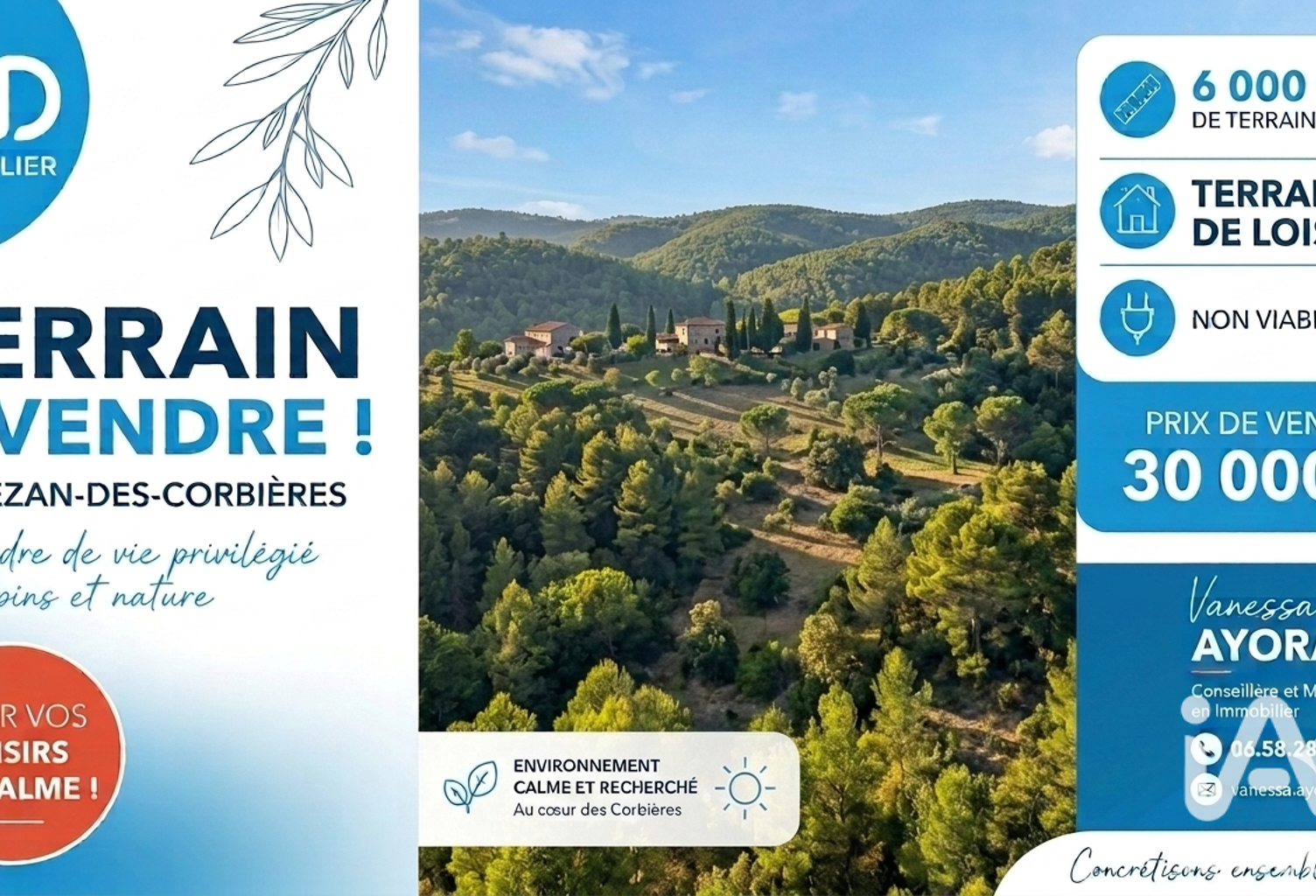 Vente Terrain 6 060 m&sup2; — photo 1