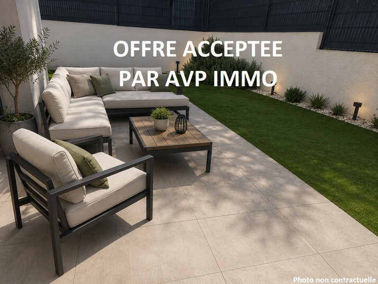 T3 rez-de-jardin 68 m2   Jardin/terrasse 100 m2   Piscine   Plage à pied Les Lecques — photo 1