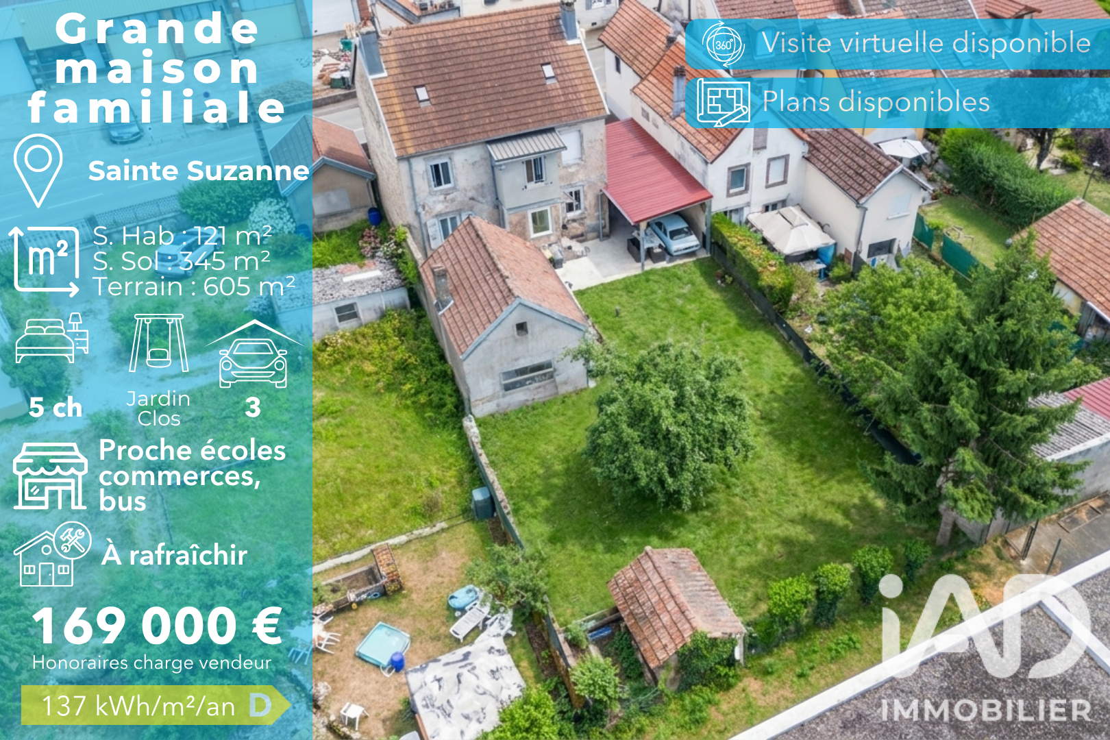 Agence immobilière de I@D FRANCE