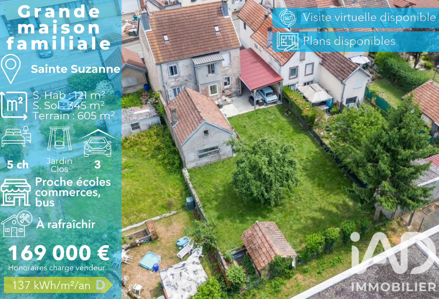 Vente Maison/villa 7 pièces — photo 1
