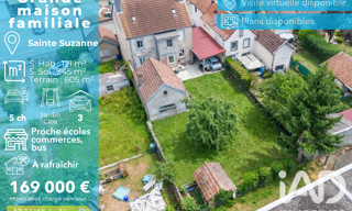 Maison 7 Pièces 121 m² à vendre à Sainte-Suzanne (25630)
