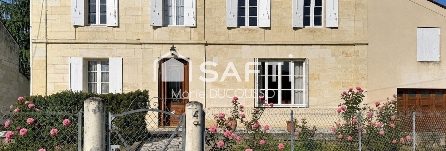 Maison 7 Pièces 184 m² à vendre à Sainte-Terre (33350)