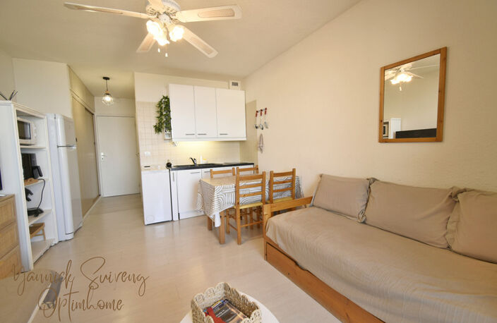 STUDIO DISPOSANT D'UNE MAGNIFIQUE VUE - LE BARCARES (66420) — photo 5