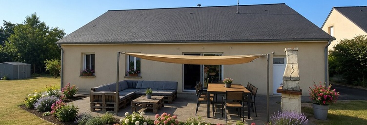 Maison 6 Pièces 104 m² à vendre à Saint-Hilaire-du-Maine (53380)