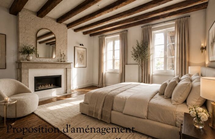 Maison de ville, 3 chambres et jardin centre Mortagne au Perche (61) — photo 3
