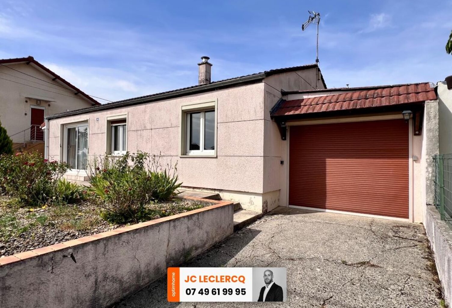 PAVILLON DE PLAIN-PIED 3 CHAMBRES ET GARAGE — photo 1