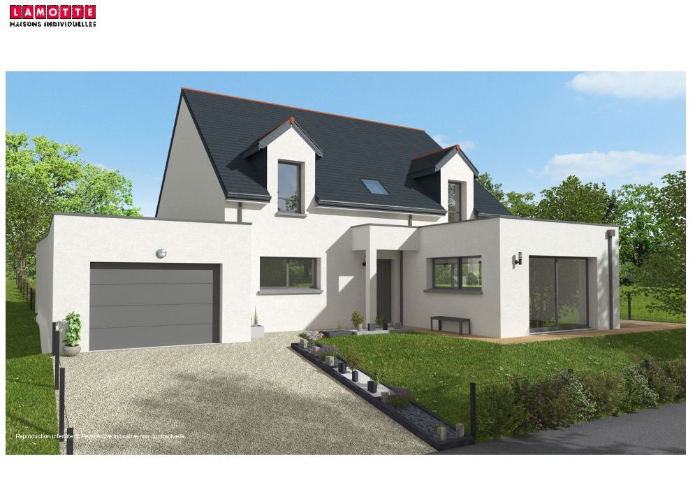 Projet de construction d'une maison 145 m² avec terrain à BRECE (35)