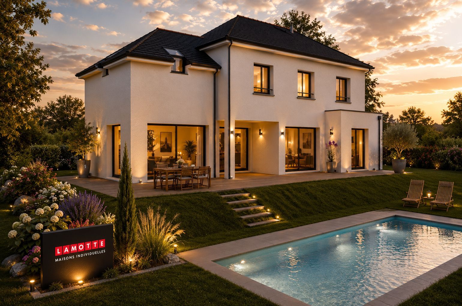 Projet de construction d'une maison 126 m² avec terrain à BAIS (35)