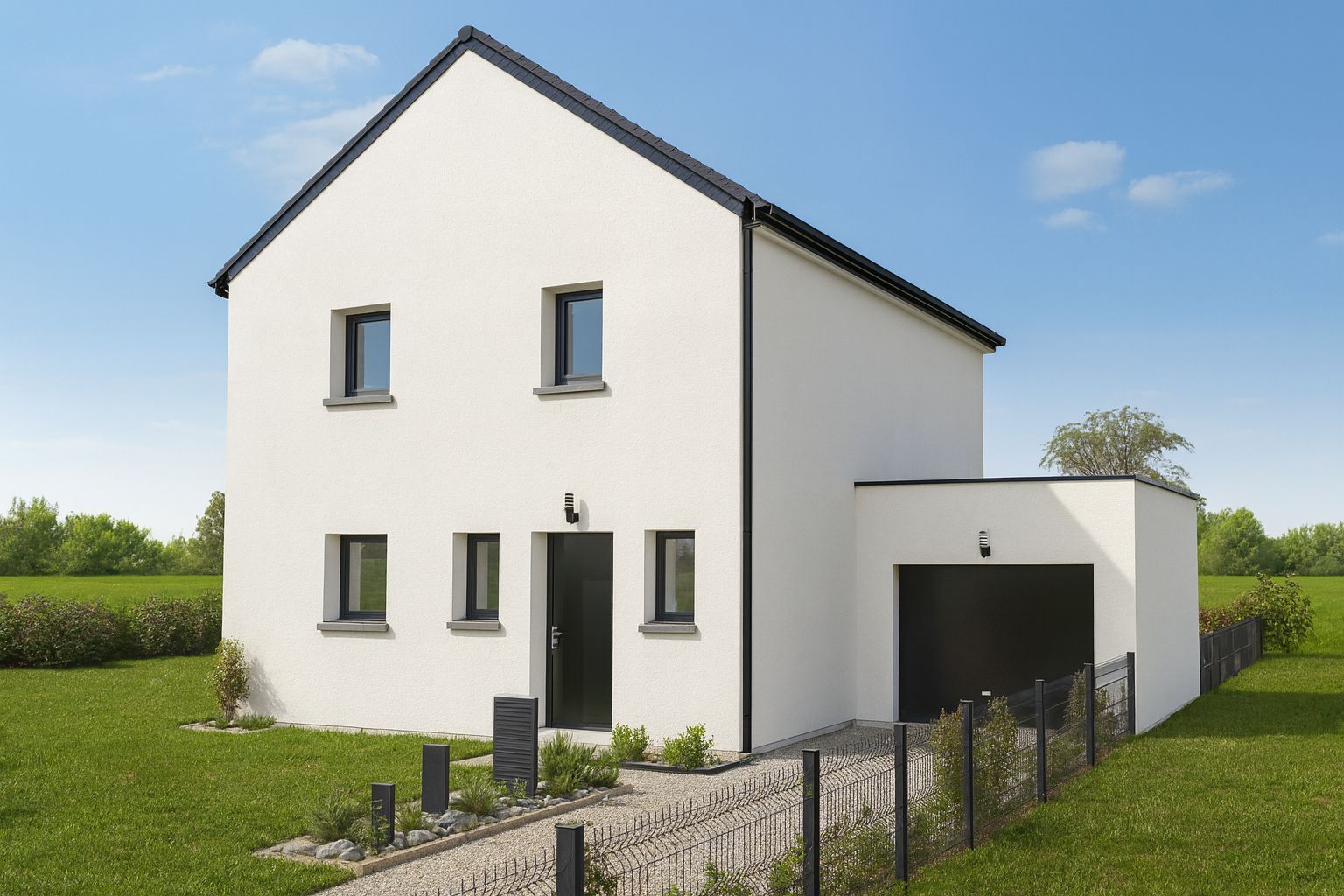 Projet de construction d'une maison 105 m² avec terrain à LA CHAPELLE-THOUARAULT (35)