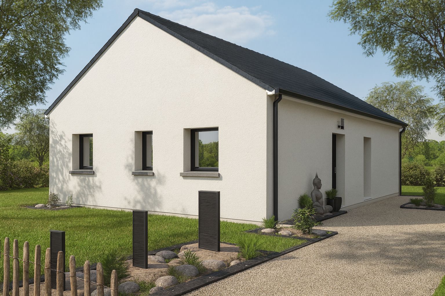 Projet de construction d'une maison 75 m² avec terrain à DOMLOUP (35)