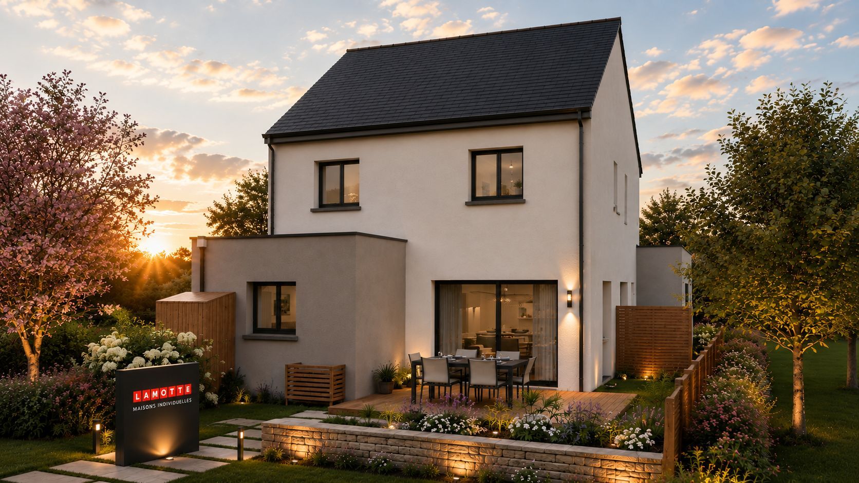 Projet de construction d'une maison 110 m² avec terrain à CHAVAGNE (35)