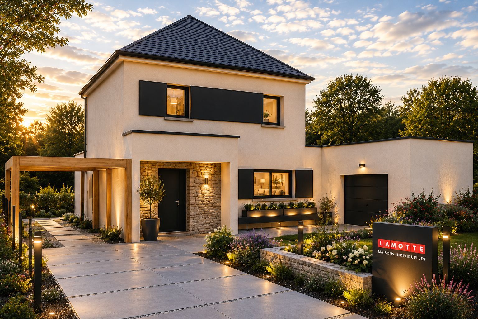Projet de construction d'une maison 111 m² avec terrain à GRACES (22)