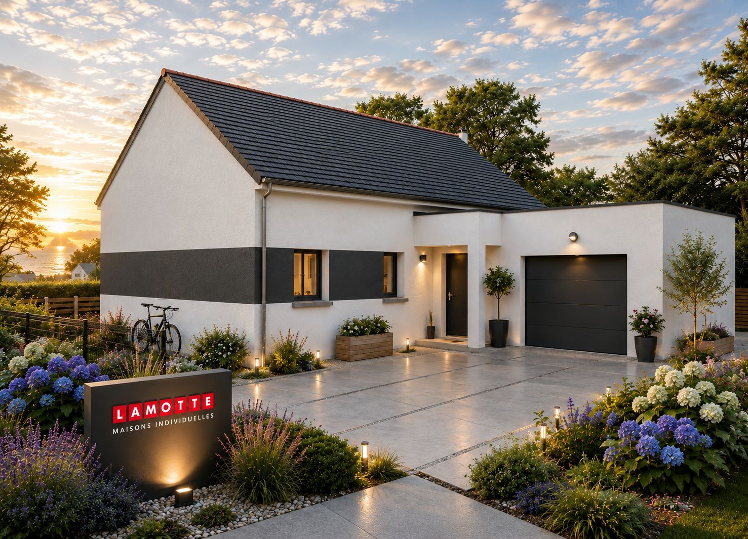 Projet de construction d'une maison 92 m² avec terrain à LE HINGLE (22)