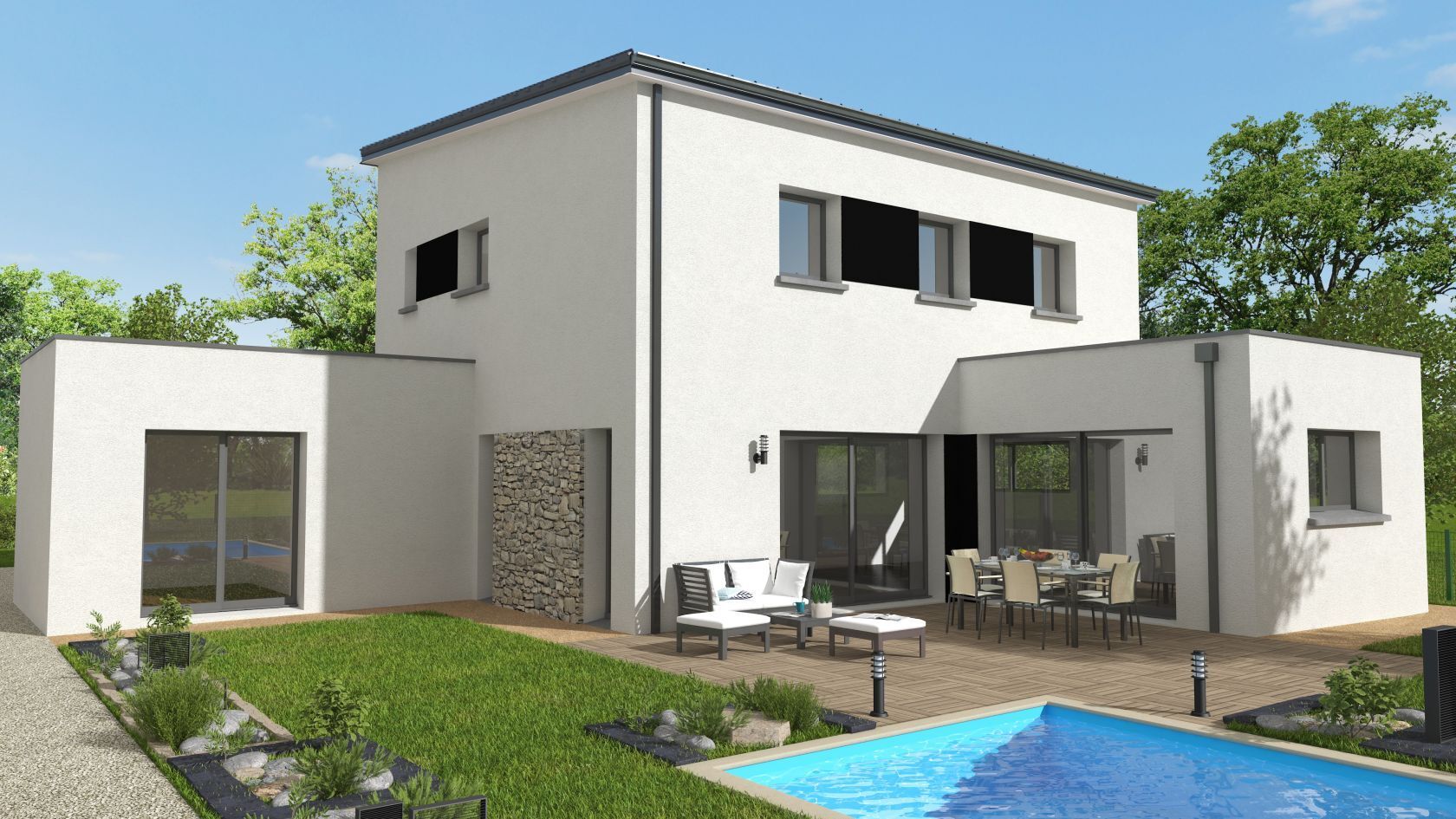 Projet de construction d'une maison 144 m² avec terrain à HIREL (35)
