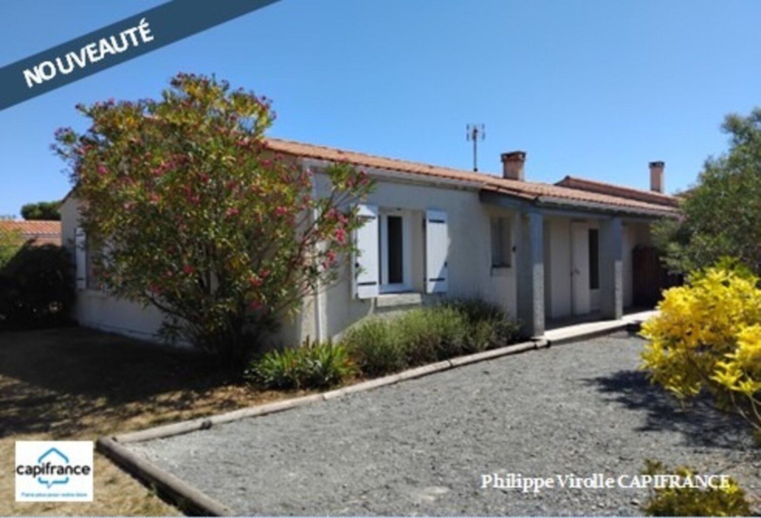 Maison à vendre 5 pièces 103 m2 SAINT PIERRE D'OLERON (17) 348 480 € — photo 1