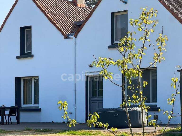À VENDRE -BAINCTHUN - MAISON SEMI-MITOYENNE - 4 PIÈCES - 77 M2 - JARDIN CLOS 1400 M2 — photo 1