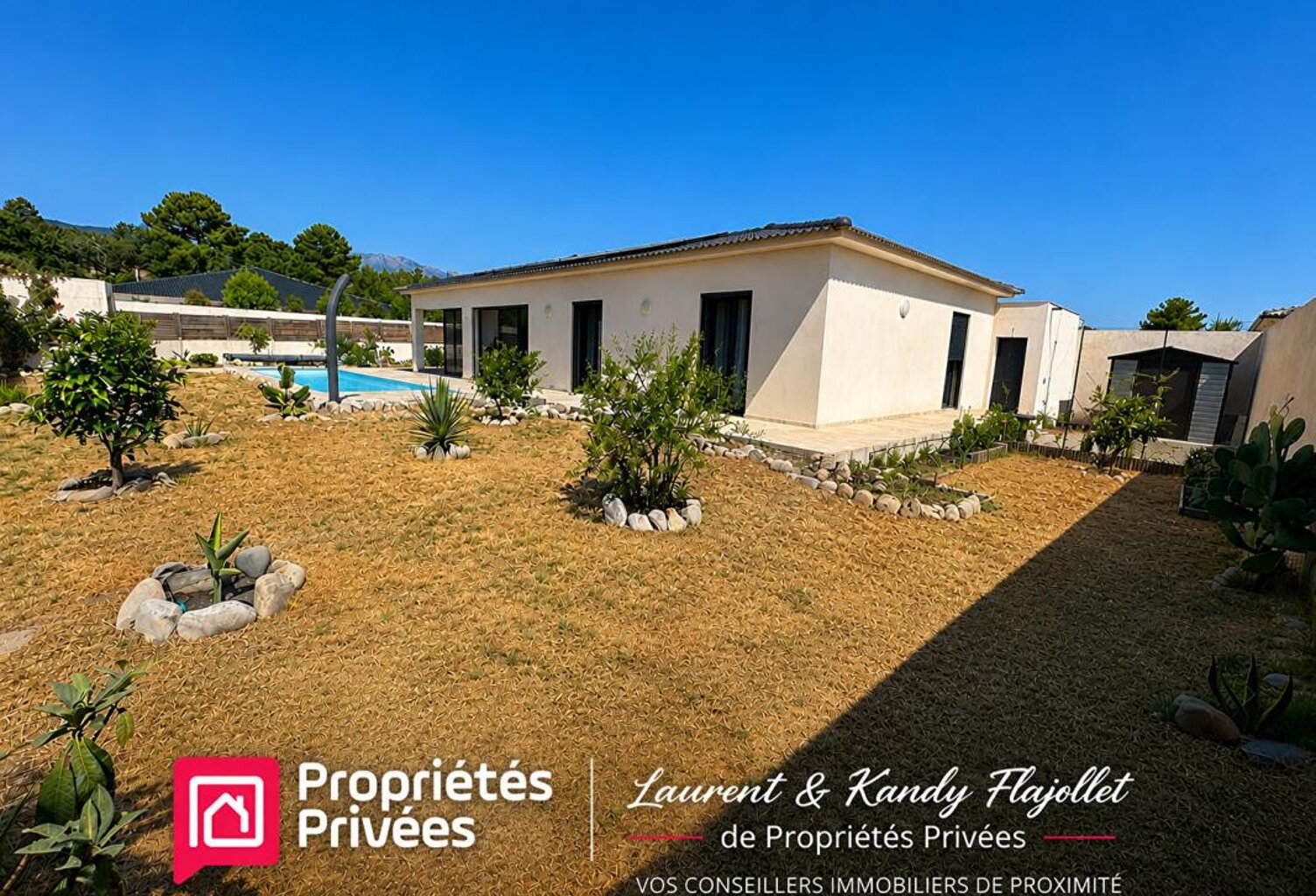Maison neuve T3 de plain-pied - Double séjour - Piscine  - Garage // SOLARO 20240 - Haute Corse 2B - FRANCE — photo 1