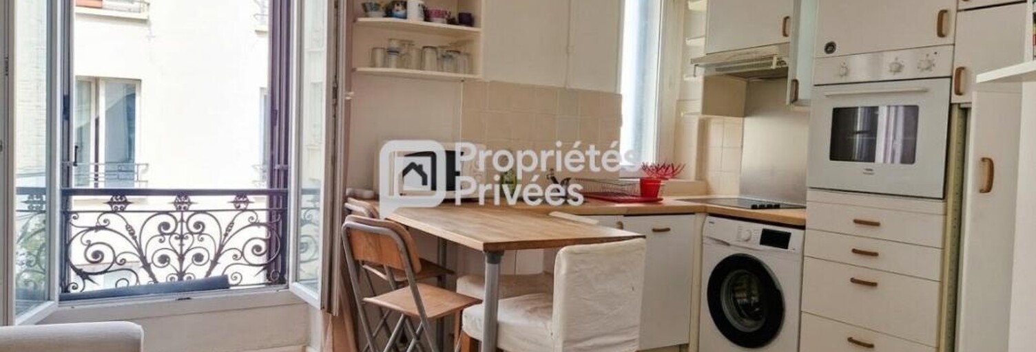 Appartement 2 Pièces 29 m² à vendre à Paris 18 (75018)