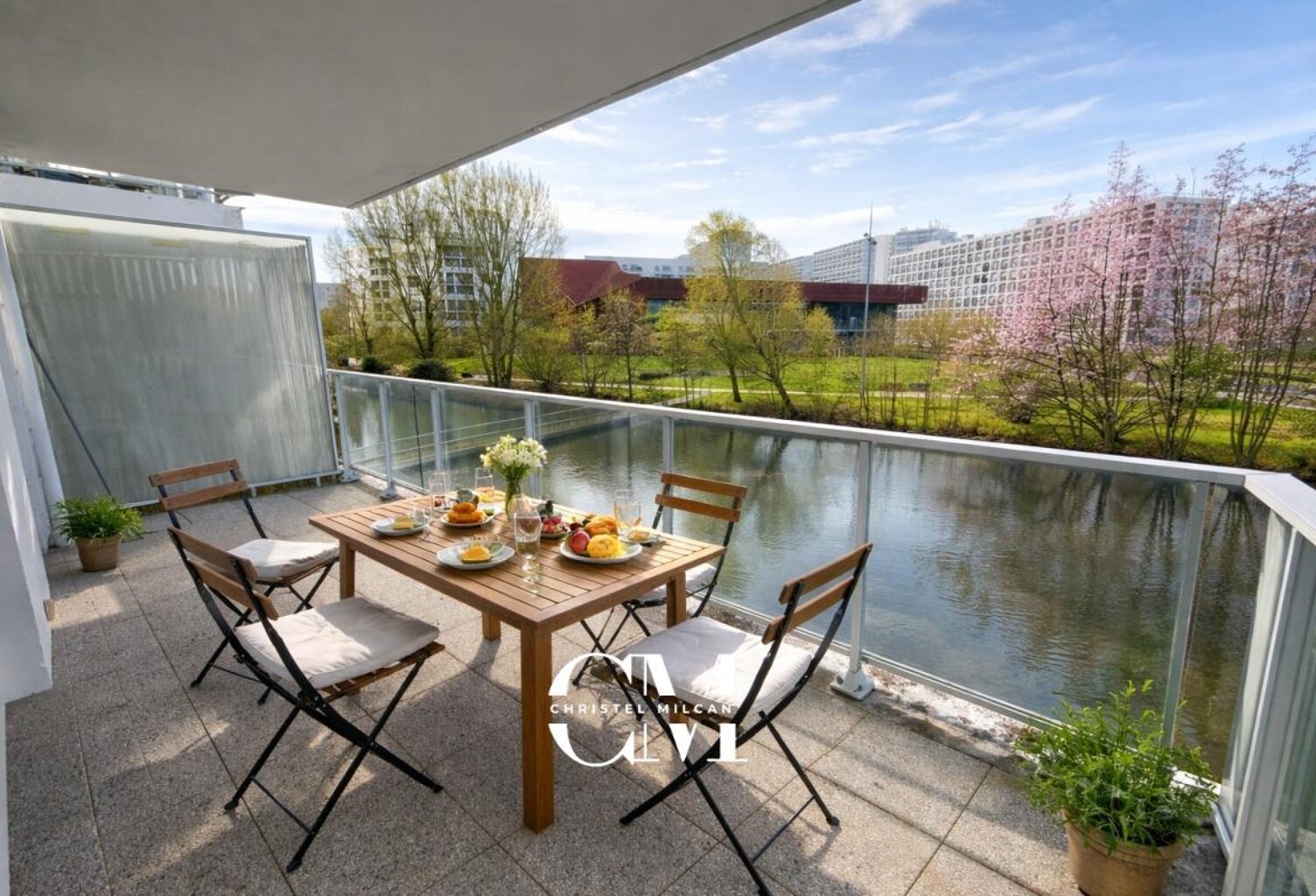 Appartement Bordeaux Lac, Ecoquartier Ginko 3 pièces 65 m2 parking et terrasse — photo 1