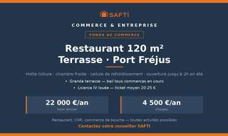 Commerce  120 m² à vendre à Fréjus (83600)