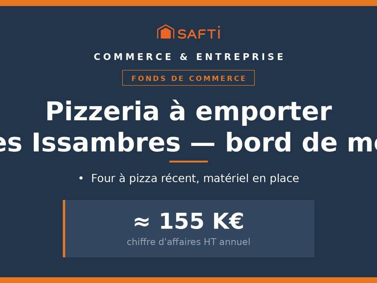 Pizzeria Les Issambres, CA de l'ordre de 155 K€ — photo 1