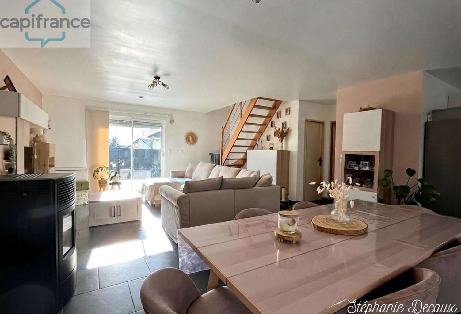 🏡 À VENDRE – Pavillon récent  – 105 m² – 3 chambres – Semi plain-pied – DPE B – Jardin – Cour — photo 1