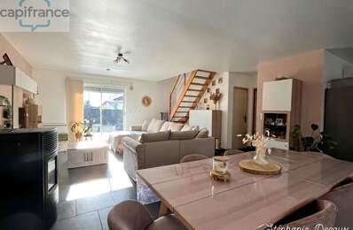   À VENDRE – Pavillon récent  – 105 m² – 3 chambres – Semi plain-pied – DPE B – Jardin – Cour — photo du bien
