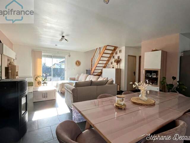 🏡 À VENDRE – Pavillon récent  – 105 m² – 3 chambres – Semi plain-pied – DPE B – Jardin – Cour — photo du bien