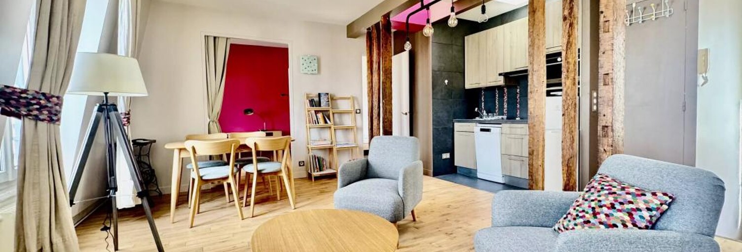 Appartement 2 Pièces 50 m² à louer à Paris 4 (75004)