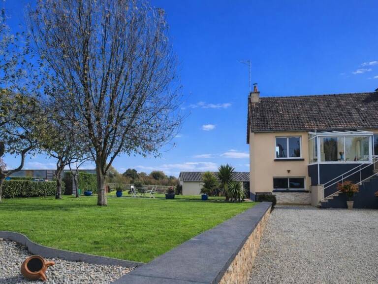 Merdrignac : Maison 102 m2, Terrain avec dépendances — photo 1