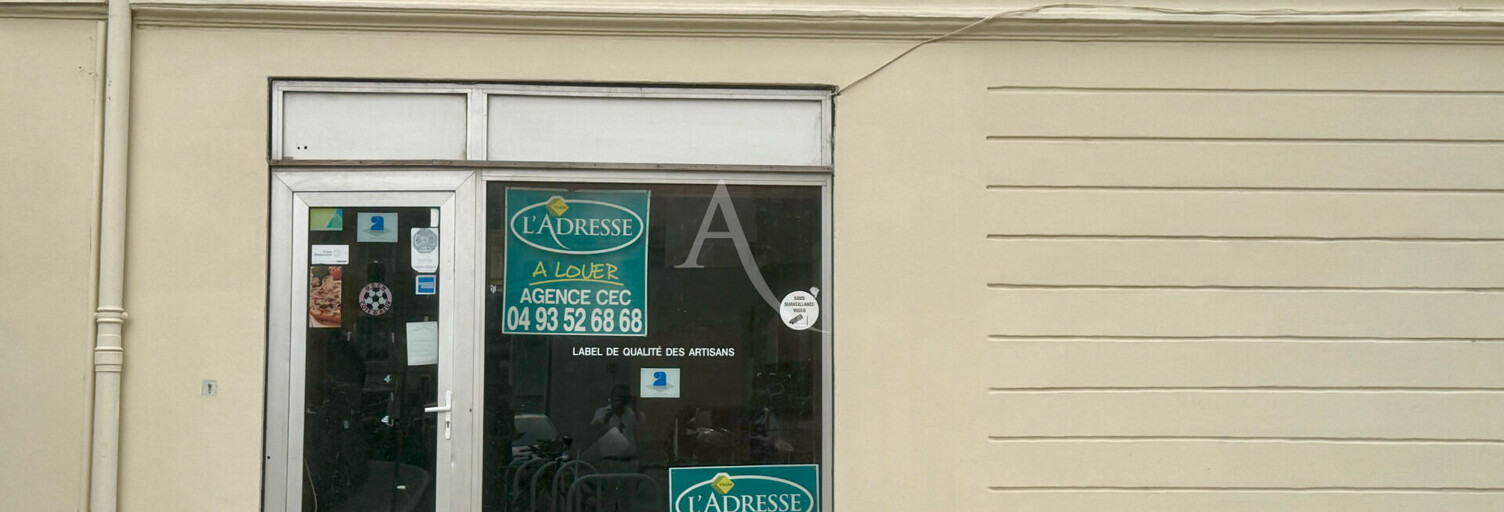 Commerce  35 m² à louer à Nice (06000)