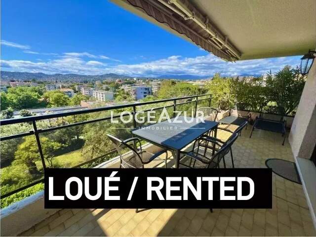 LOCATION MEUBLEE ANTIBES - APPARTEMENT 2 CHAMBRES — photo du bien